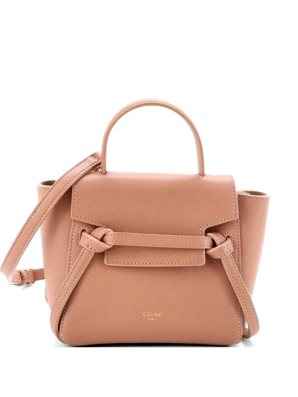 Celine Pre-Owned Belt Bag Textured Leather Pico shoulder bag - Toni neutri