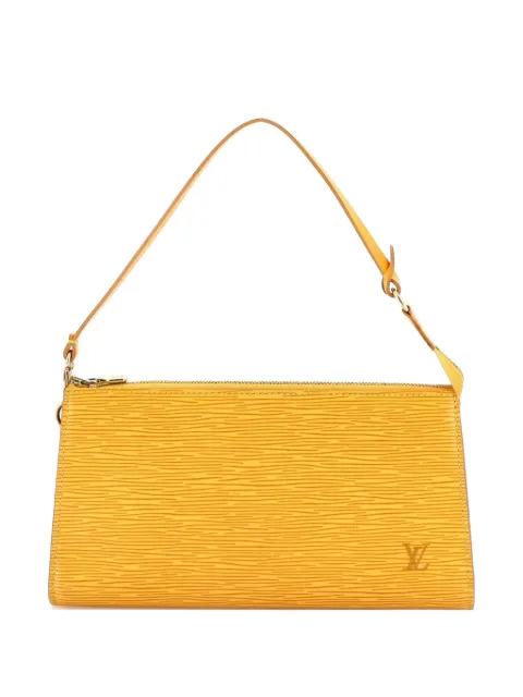 Louis Vuitton Pre-Owned bolsa de mano Pochette de piel Epi