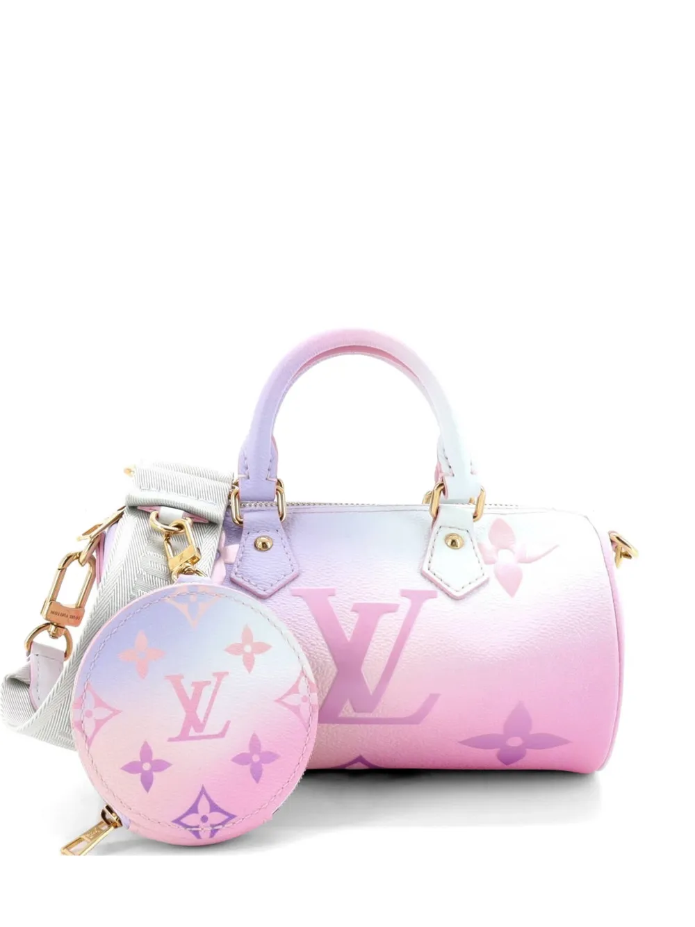 Louis Vuitton Pre-Owned Papillon Handbag Spring in the City Monogram Giant Canvas BB shoulder bag - Rosa