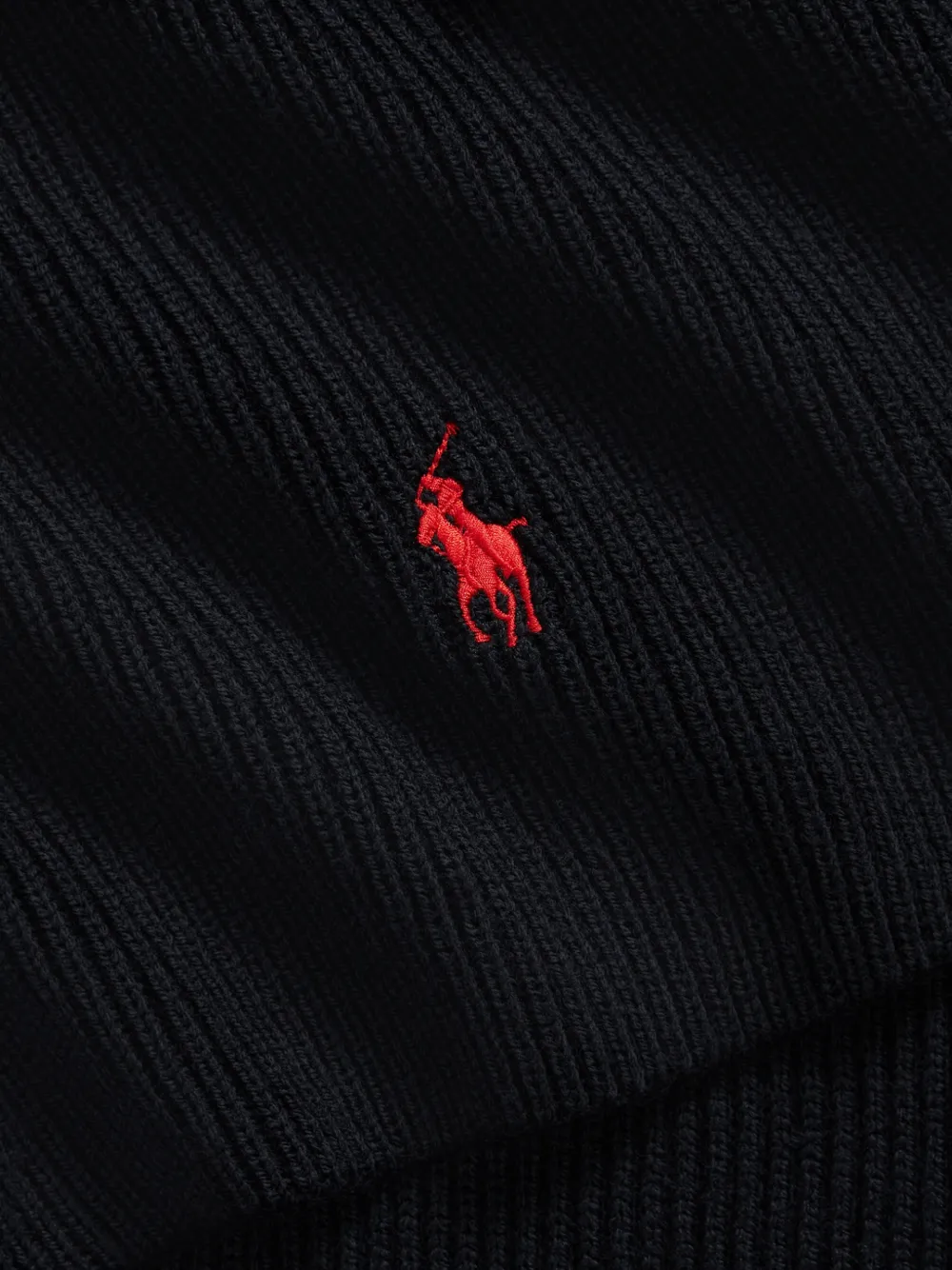 Polo Ralph Lauren Wollen muts- en sjaal cadeauset Zwart