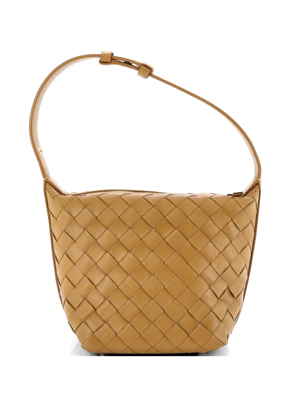 Bottega Veneta Pre-Owned Wallace Intrecciato Nappa Mini shoulder bag - Marrone