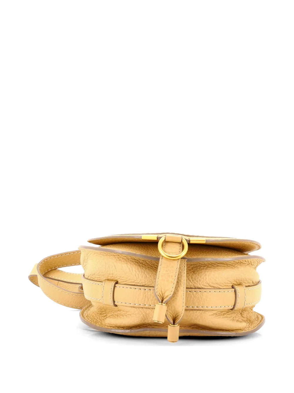  Chloé Pre-owned Marcie Leather Mini Crossbody Bag - Neutrals 