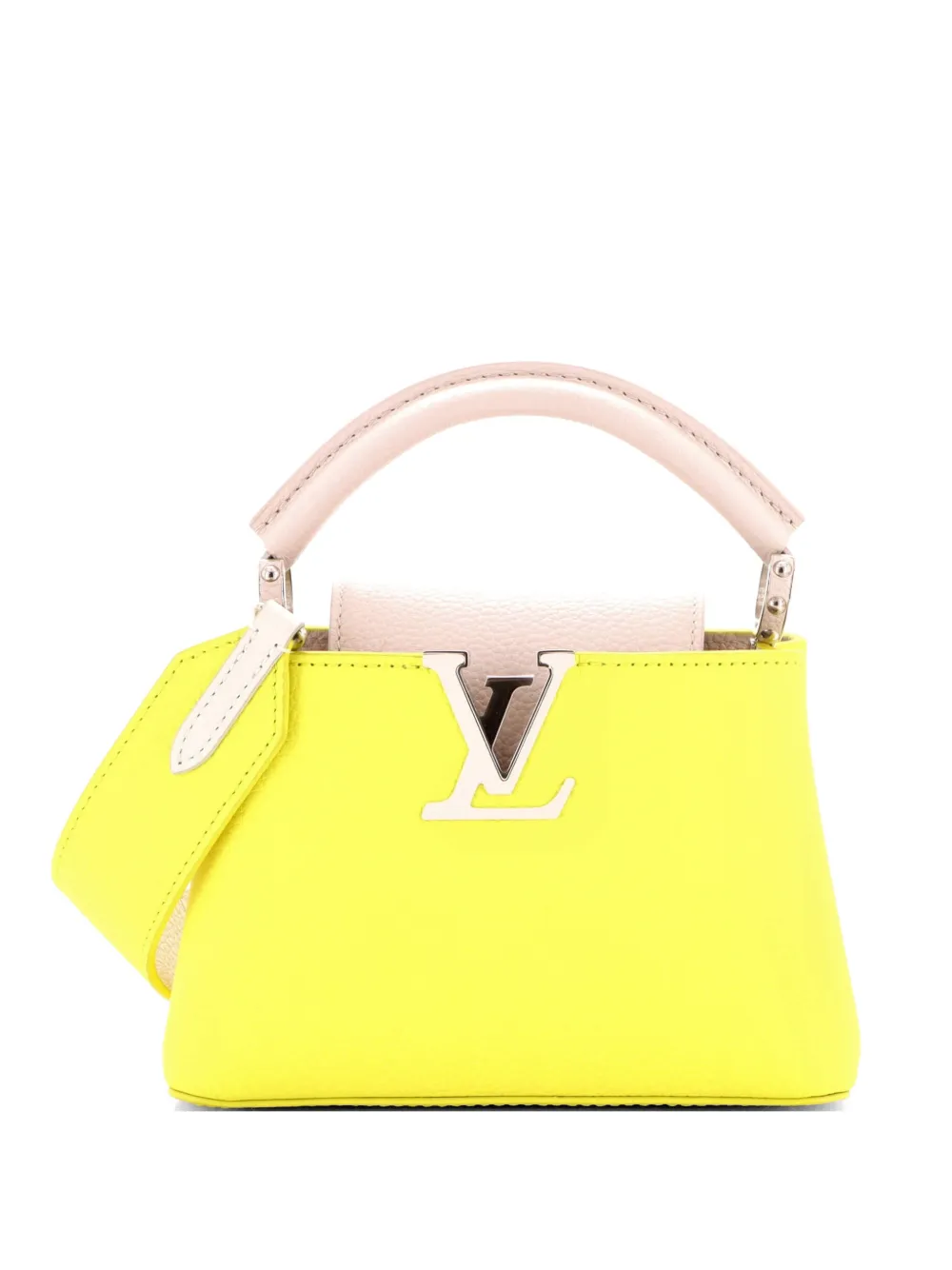 Louis Vuitton Pre-Owned Capucines Bag Leather Mini satchel - Verde