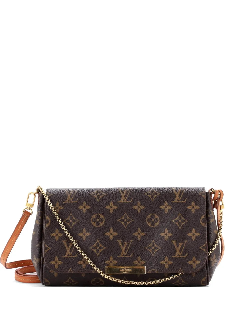 Louis Vuitton Pre-Owned Favorite Handbag Monogram Canvas MM crossbody bag - Marrone