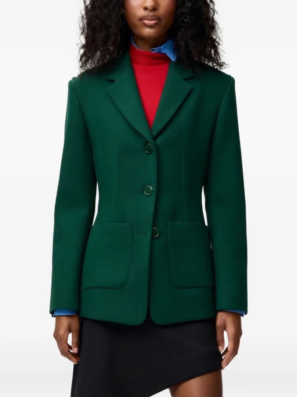  Loewe Wool Blazer - Green 
