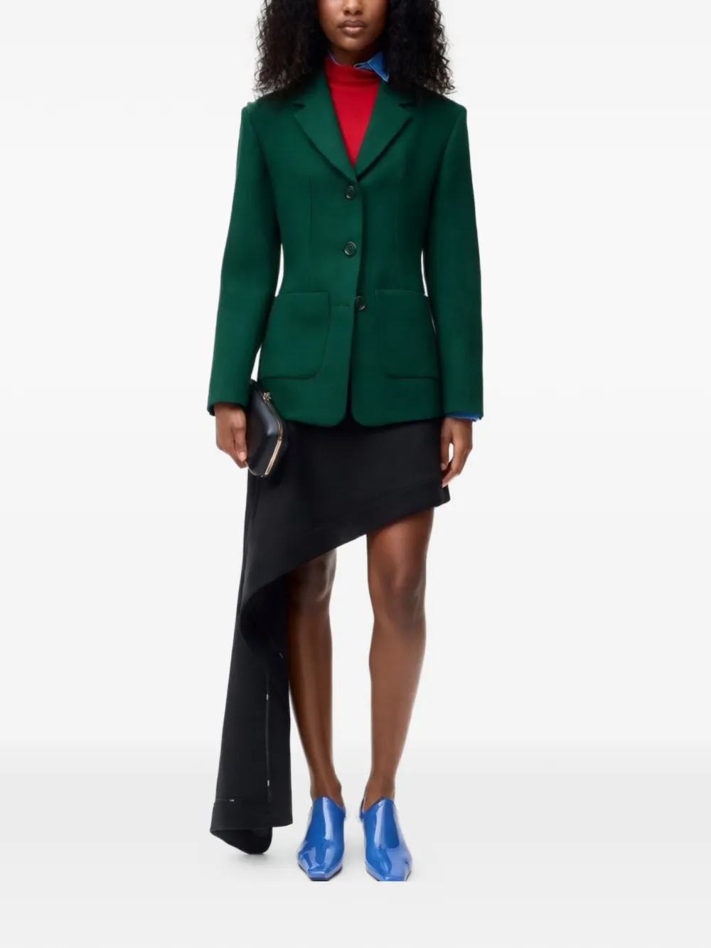  Loewe Wool Blazer - Green 