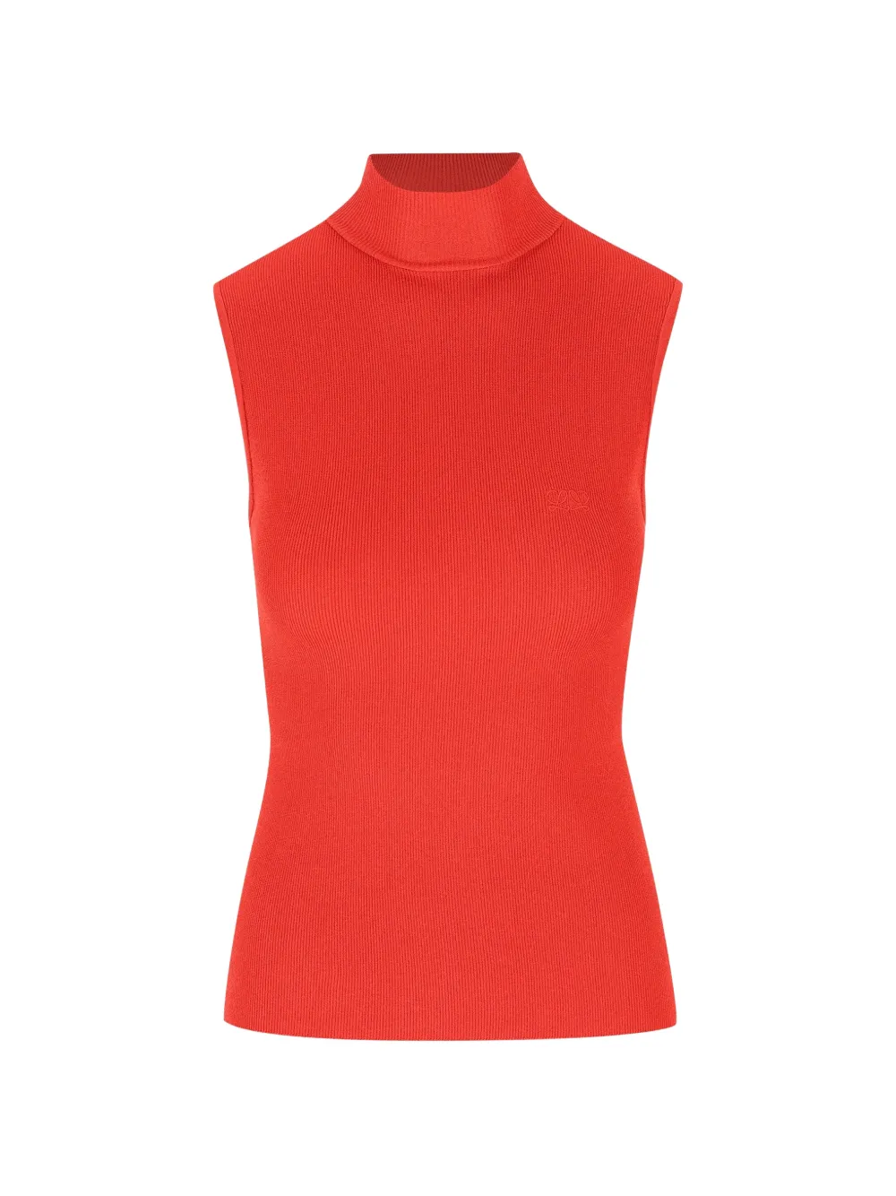 LOEWE high-neck sleeveless top - Rosso