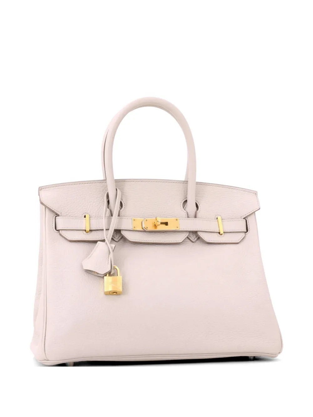 Hermès Pre-Owned Birkin Handbag Light Togo with Gold Hardware 30 tote bag - Toni neutri