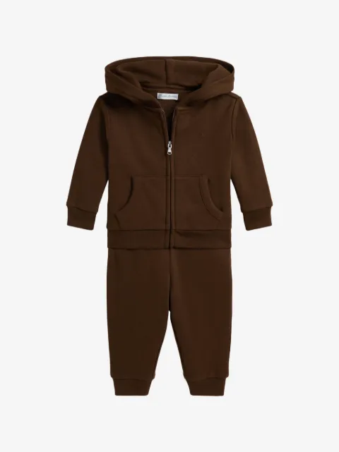 POLO RALPH LAUREN KIDS set de hoodie con cierre