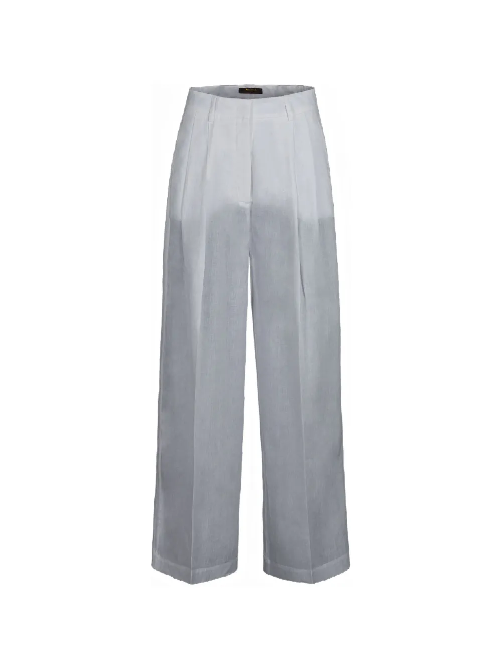 Moorer Rumy pleated wide trousers - Bianco