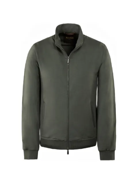 Moorer Crispinfeloa welt-pocket zipped sweatshirt