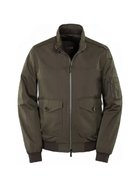 Moorer Aiden patch-pocket bomber jacket