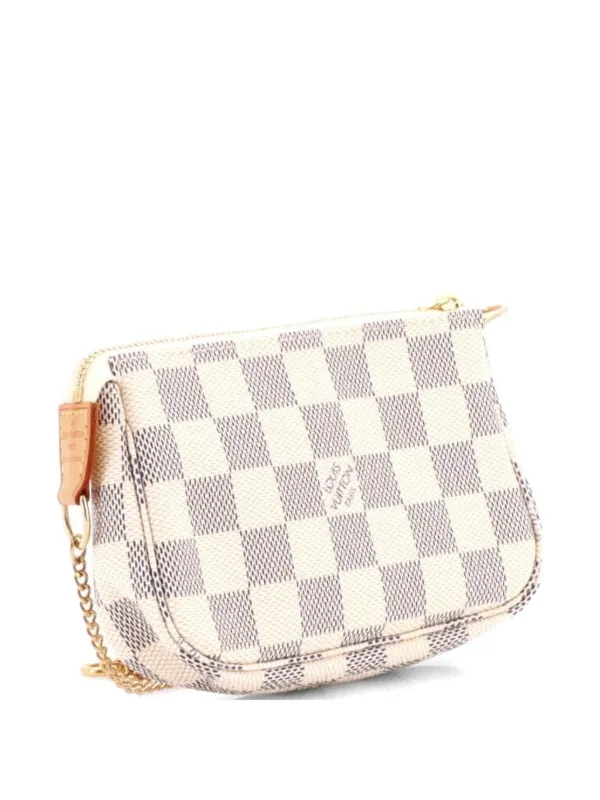 Louis Vuitton Pre-Owned Pochette Accessoires Damier Mini Clutch