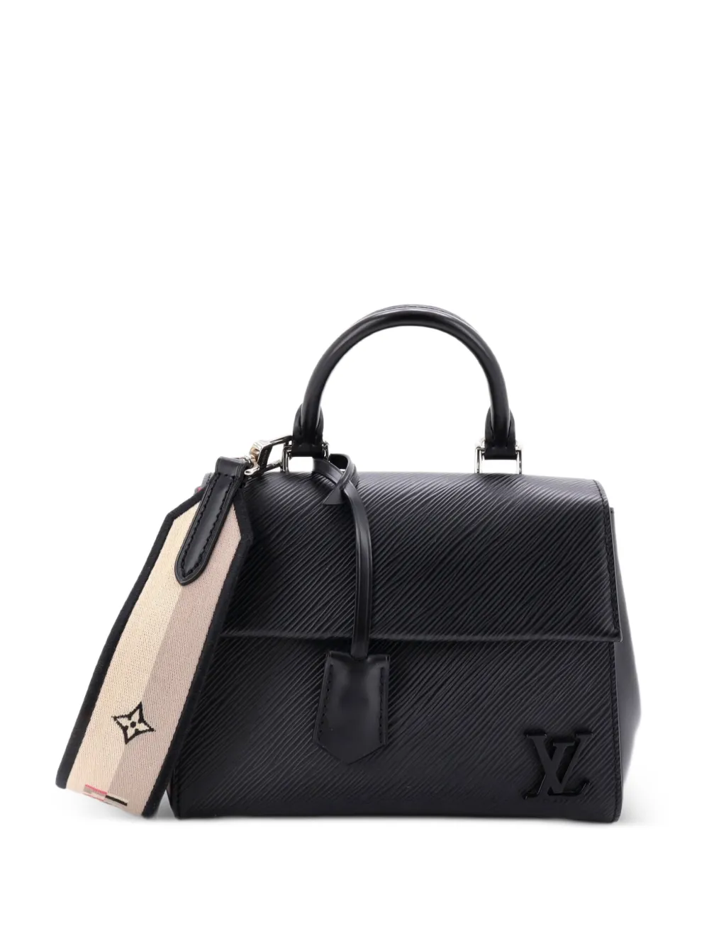 Louis Vuitton Pre-Owned Cluny Top Handle Bag Epi Leather Mini satchel - Schwarz