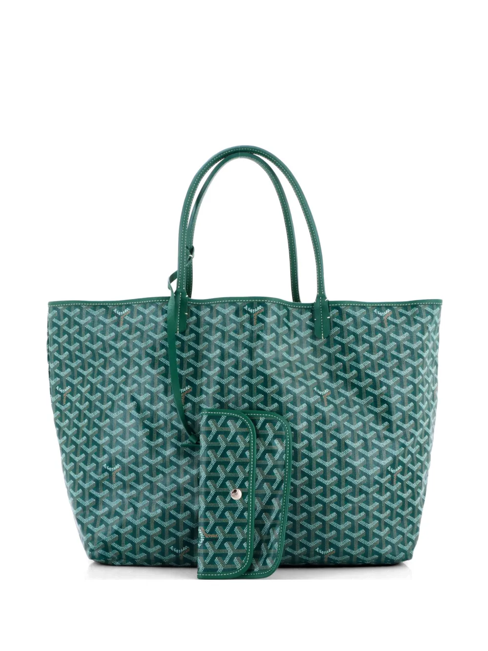 Goyard Pre-Owned Saint Louis Coated Canvas GM tote bag - Verde