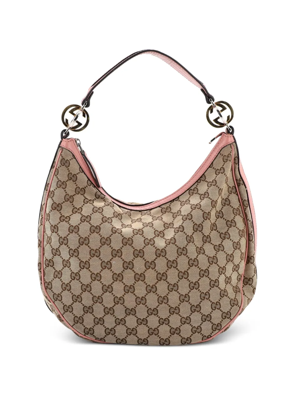 Gucci Pre-Owned Twins GG Canvas Medium hobo bag - Marrone