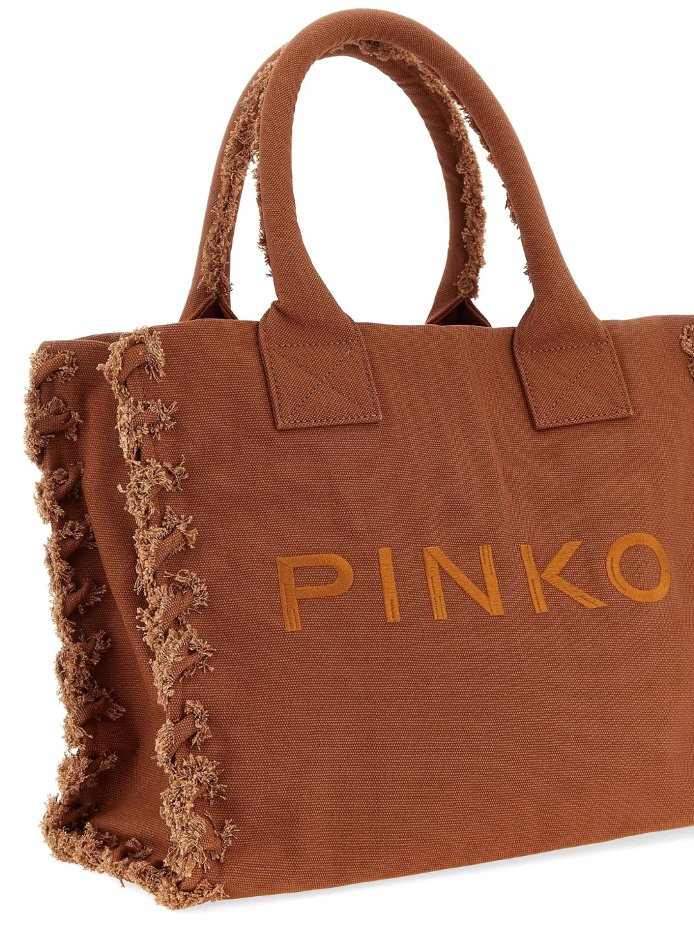  Pinko Bolso Shopper Beach Mediano - Marrón 