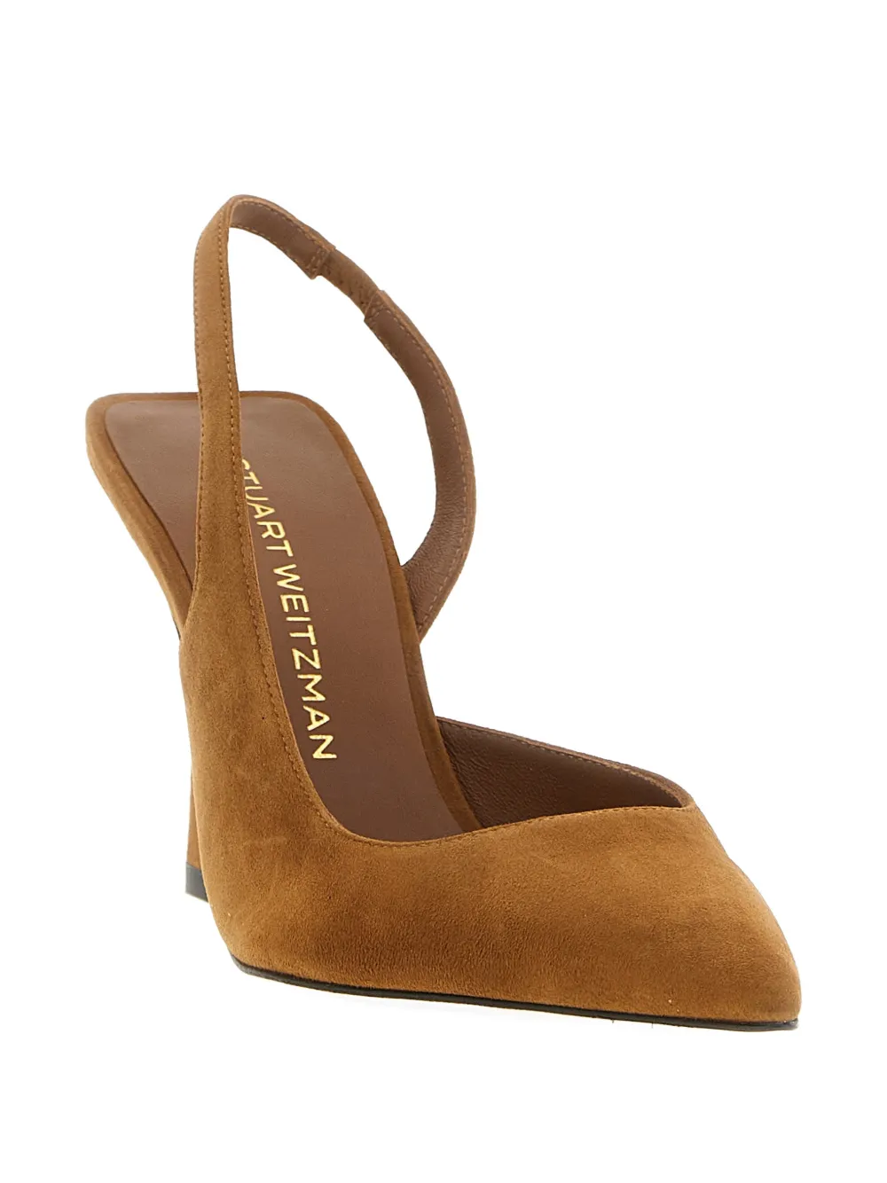 Stuart Weitzman Vinnie suede pumps Bruin