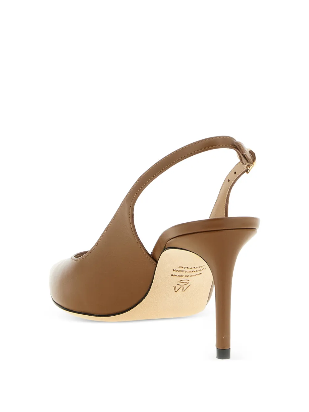  Stuart Weitzman Power Slingback Pumps - Neutrals 