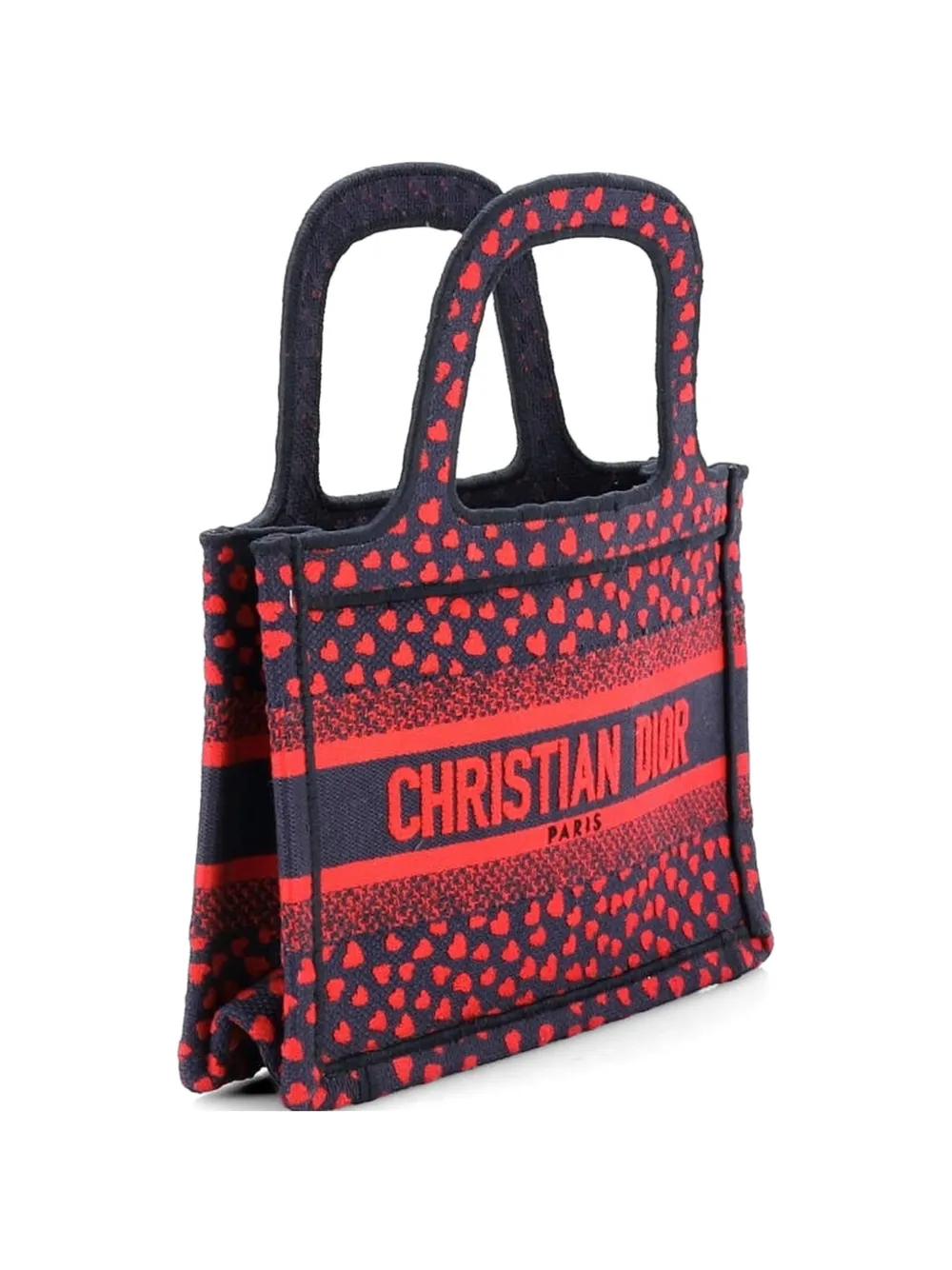  Christian Dior Pre-owned Bolso Shopper Book I Love Paris Heart Mini De Lona Con Bordado - Multicolor 