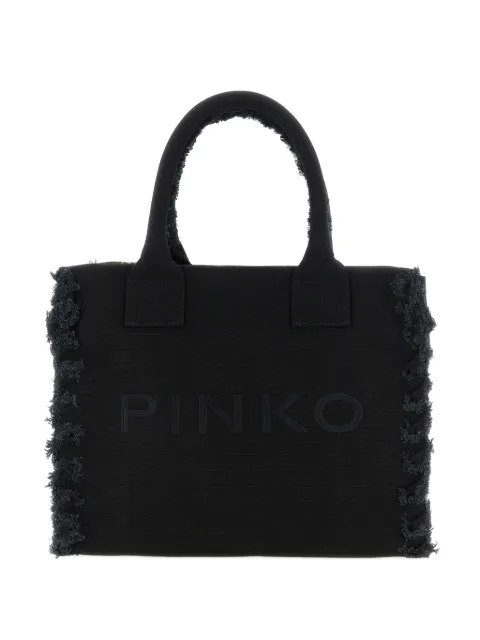 PINKO medium Beach fringed shopper tote bag