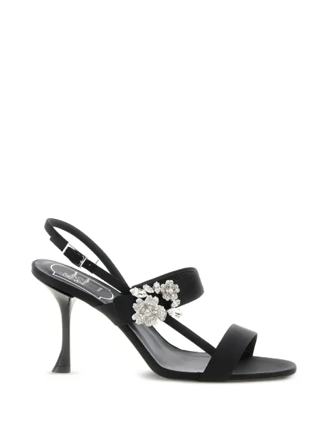 Roger Vivier Efflorescence jewel buckle sandals