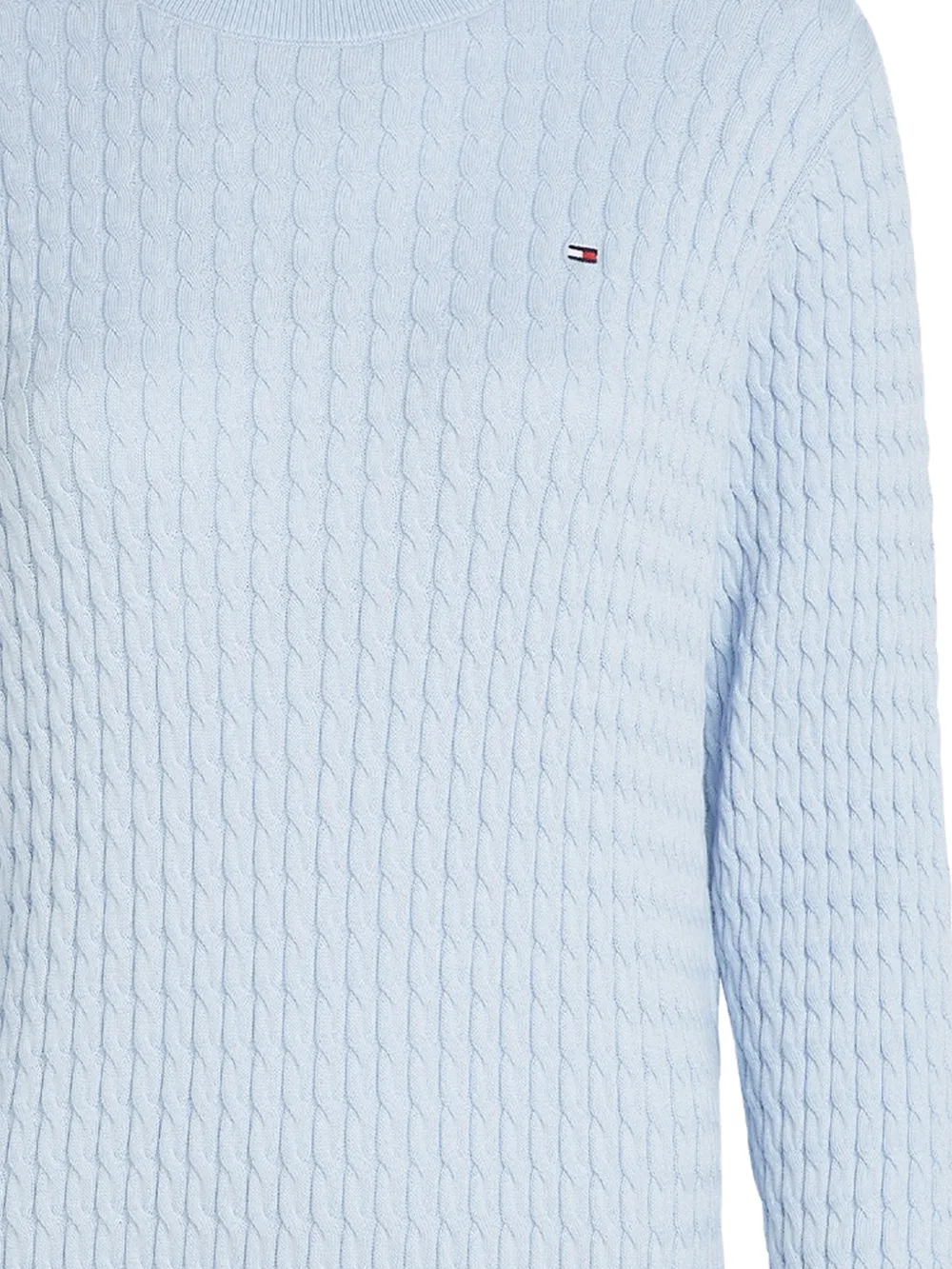  Tommy Hilfiger Cable Knit Sweater - Blue 