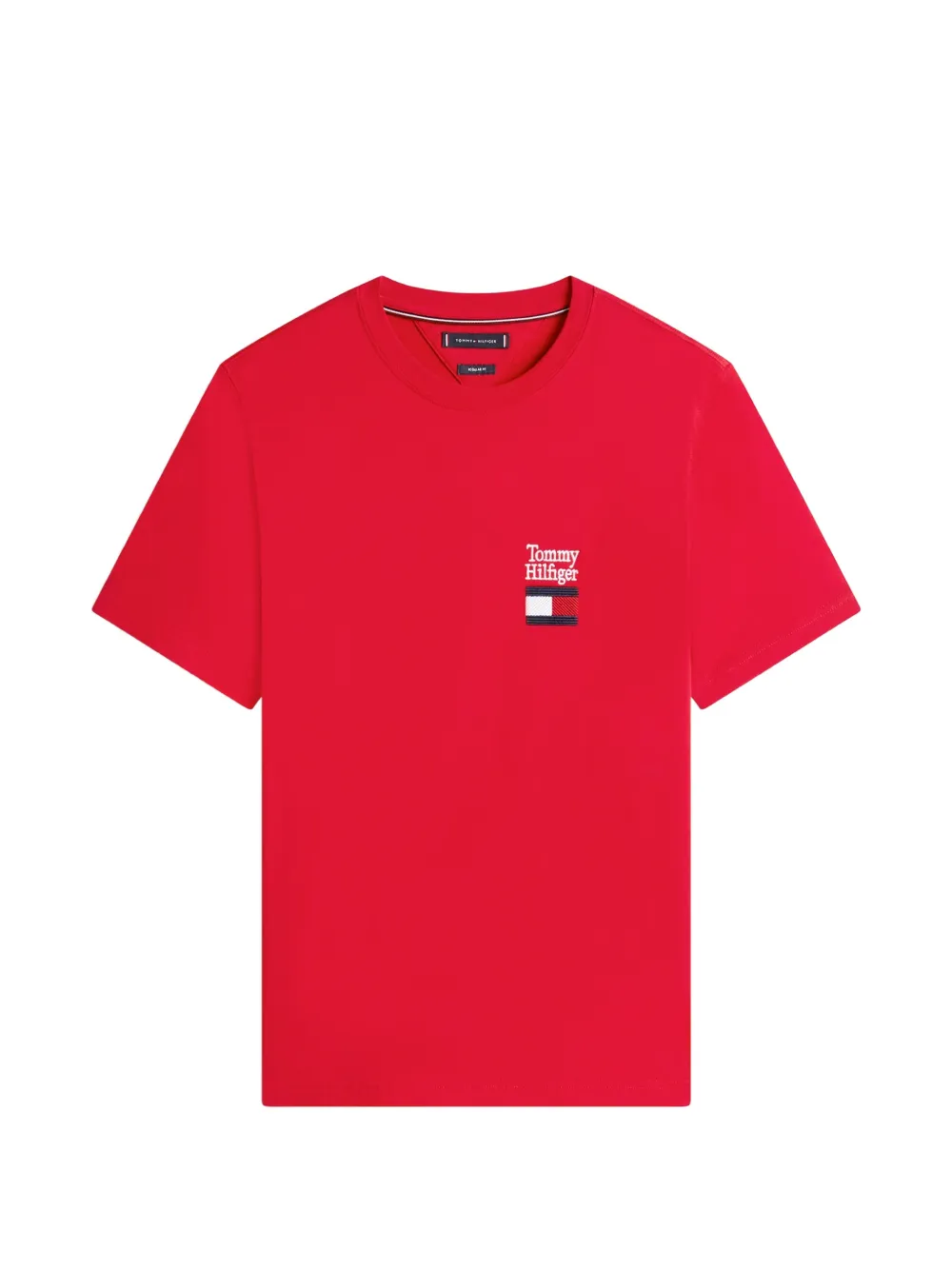 Tommy Hilfiger logo-detail T-shirt - Rosso