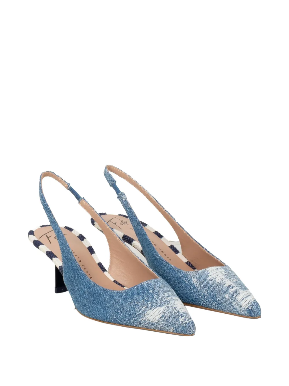 Roberto Festa Slingback pumps Blauw