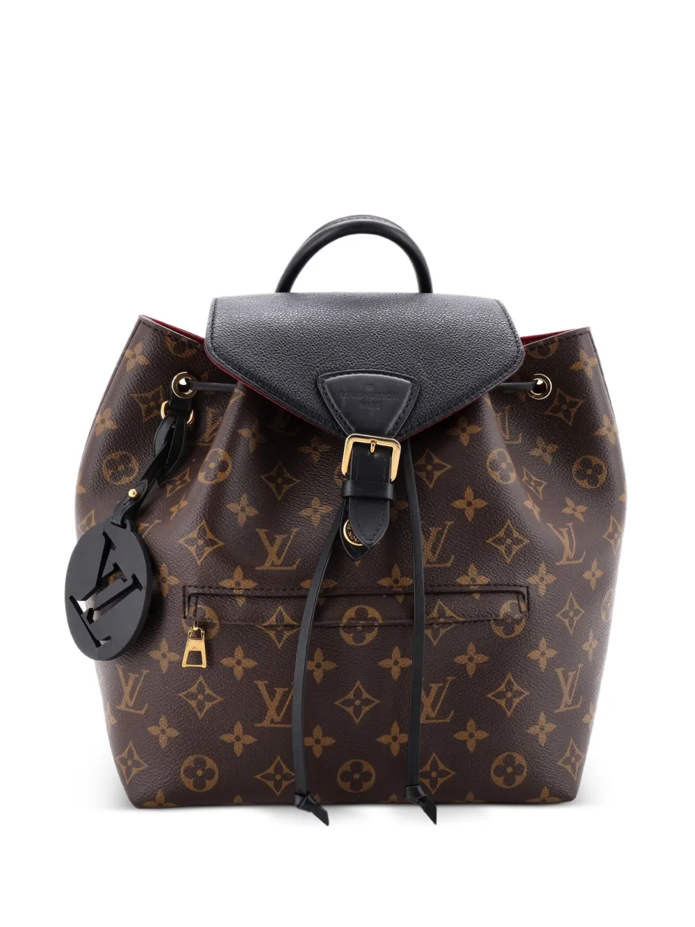 Louis Vuitton Pre-Owned Montsouris NM Monogram Canvas with Leather PM backpack - Brown