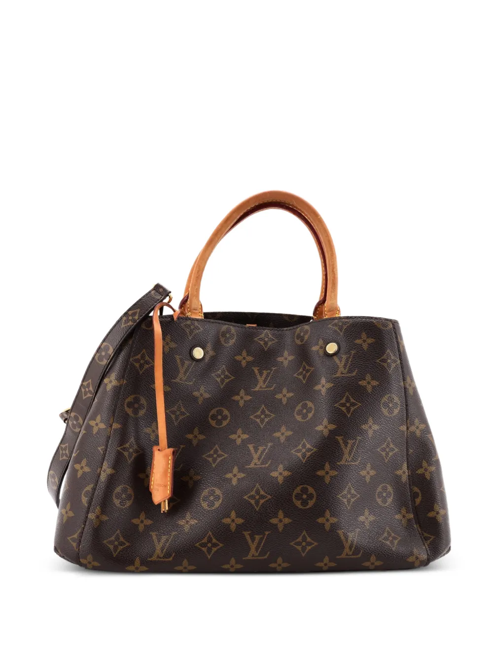 Louis Vuitton Pre-Owned Montaigne Handbag Monogram Canvas MM tote bag - Marrone