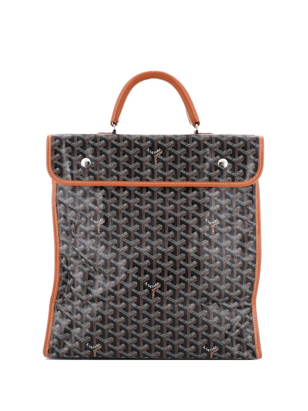 Goyard Pre-Owned Sainte Lucie Bag Coated Canvas satchel - Marrone