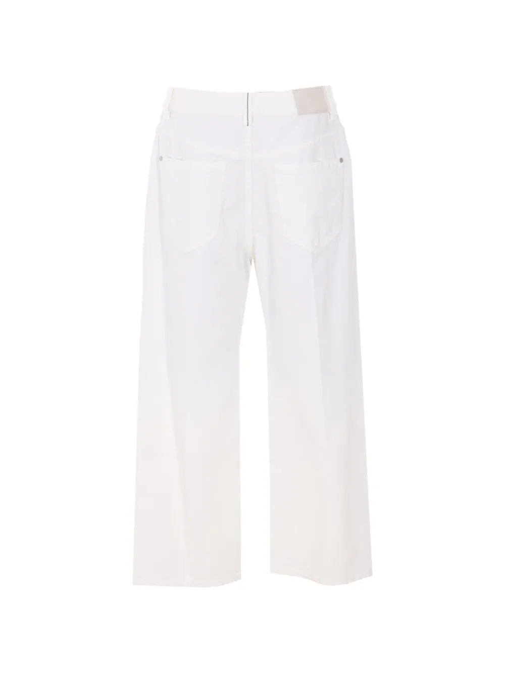 Brunello Cucinelli Broek met vijf zakken Wit