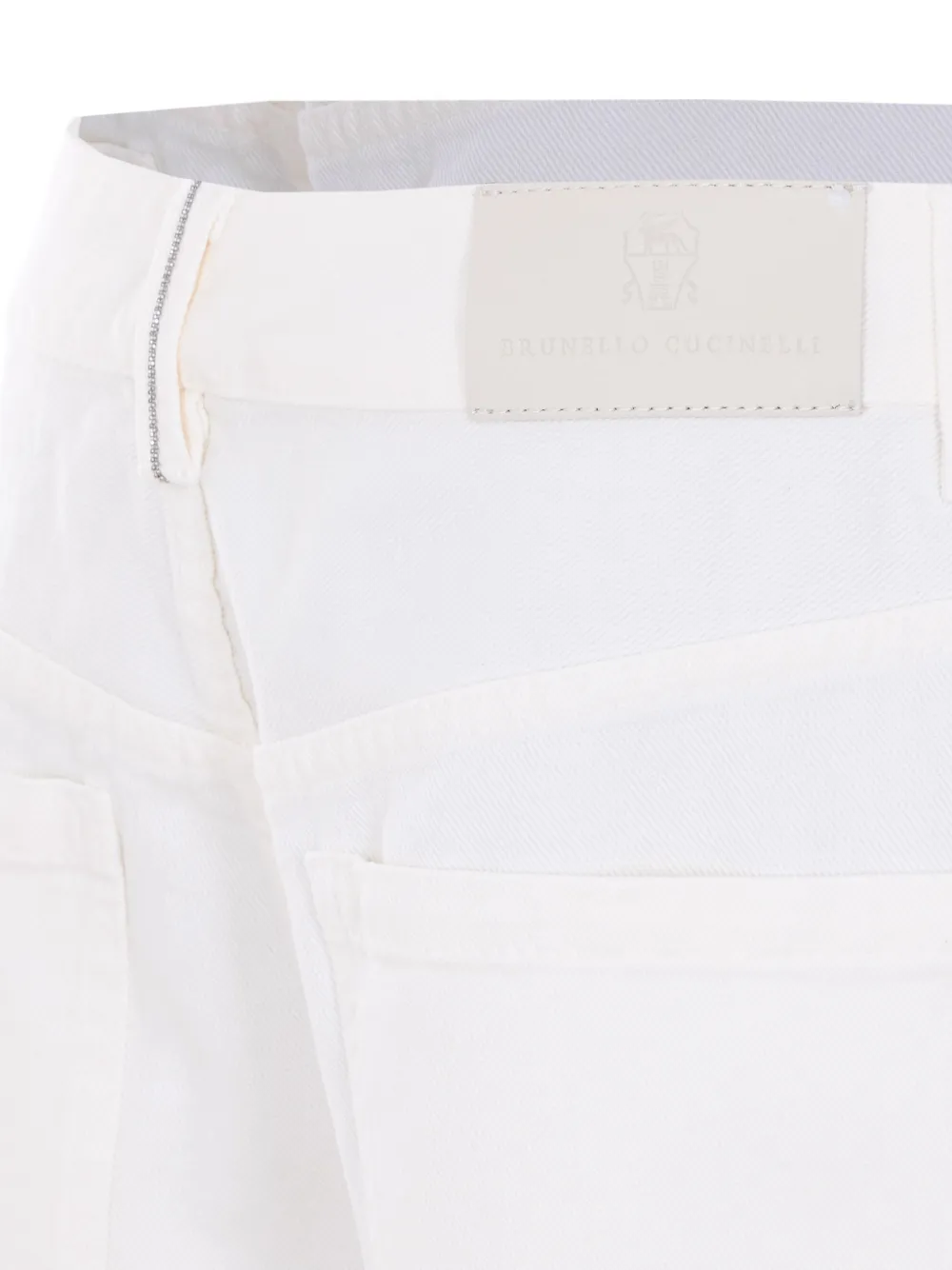 Brunello Cucinelli Broek met vijf zakken Wit