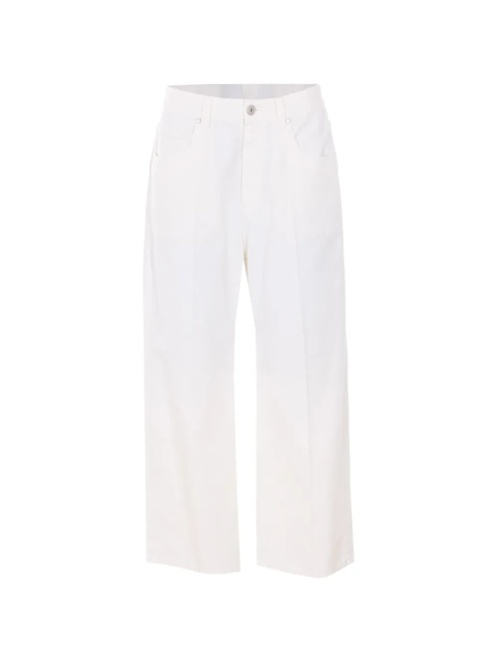 Brunello Cucinelli Broek met vijf zakken Wit