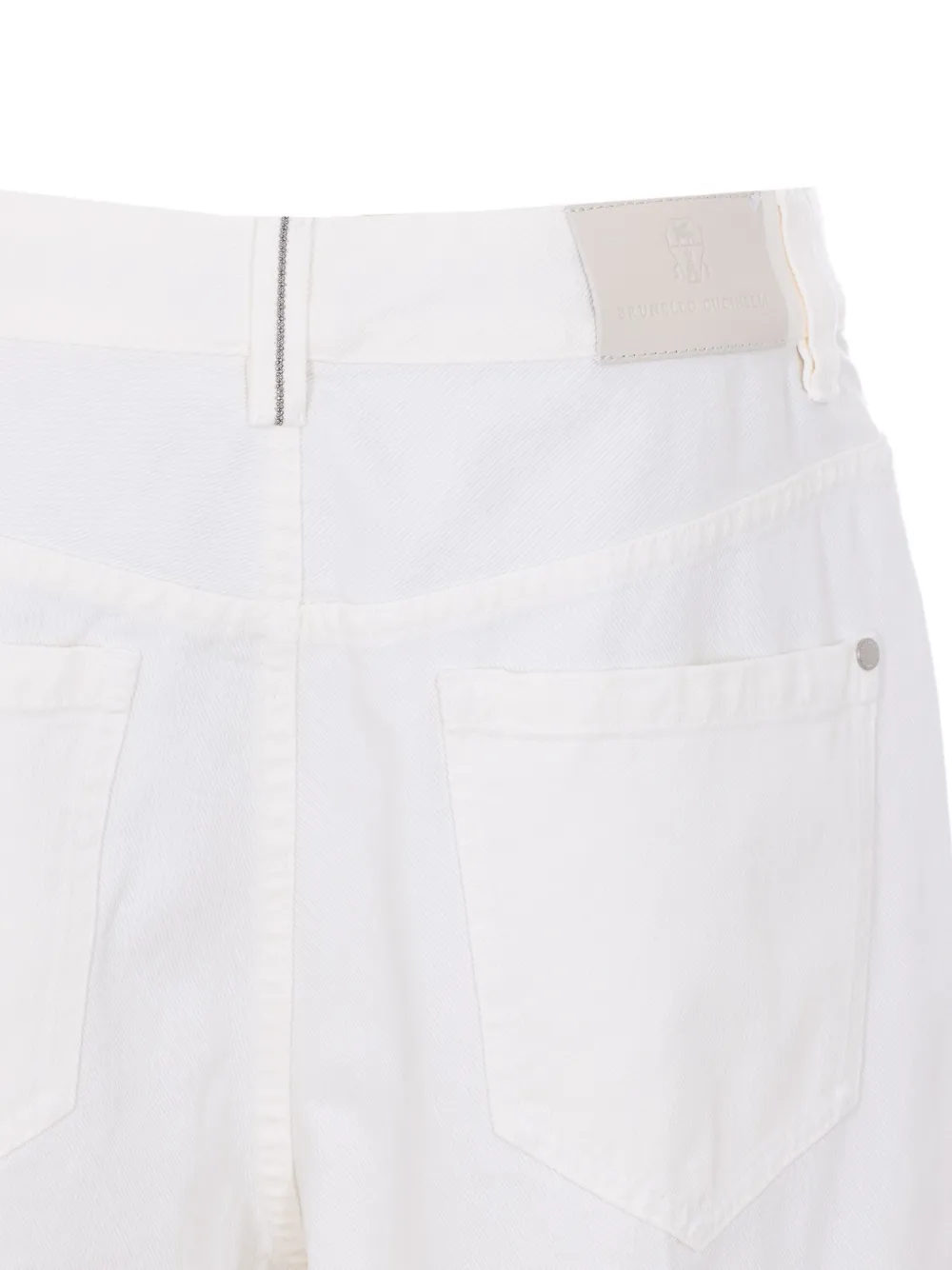 Brunello Cucinelli Broek met vijf zakken Wit