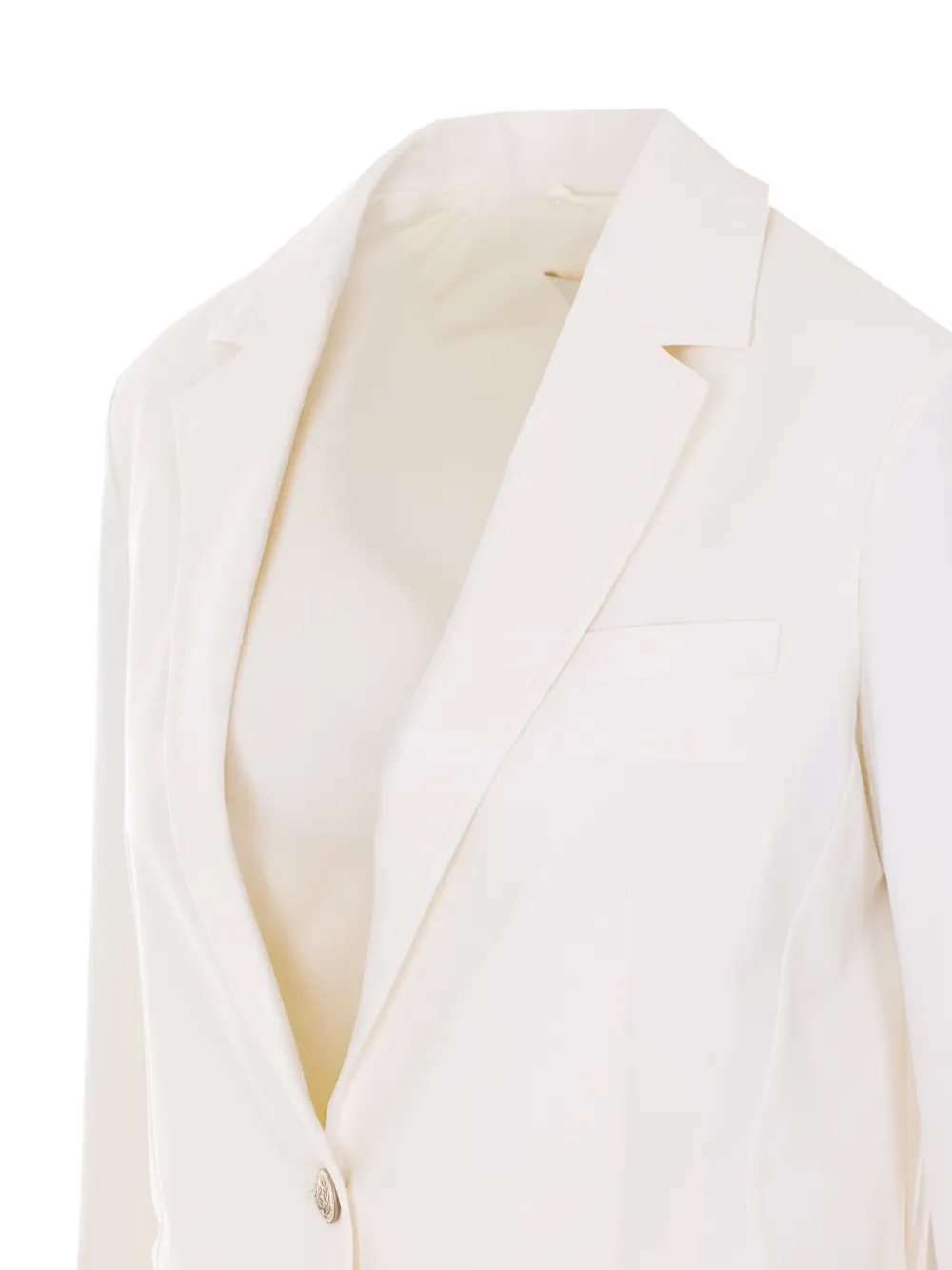  Circolo 1901 Single-breasted Blazer - White 