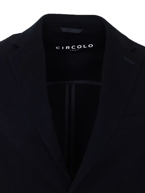 Circolo 1901 Single Breasted Pockets Jacket | Black | FARFETCH RO
