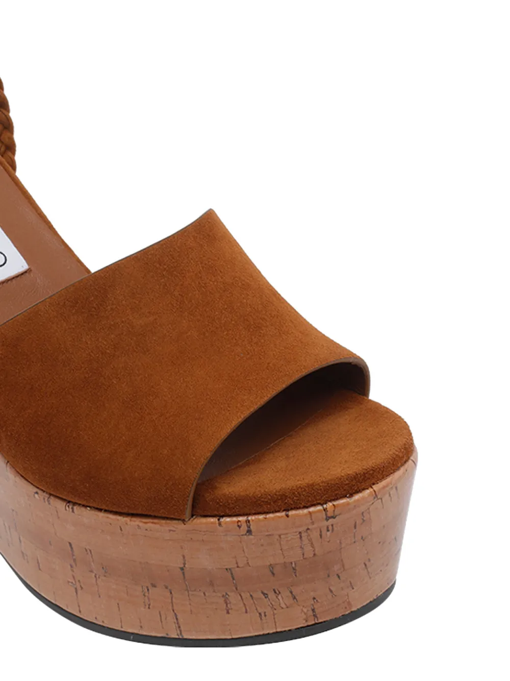 Jimmy Choo Jori 100 braided sandals Bruin