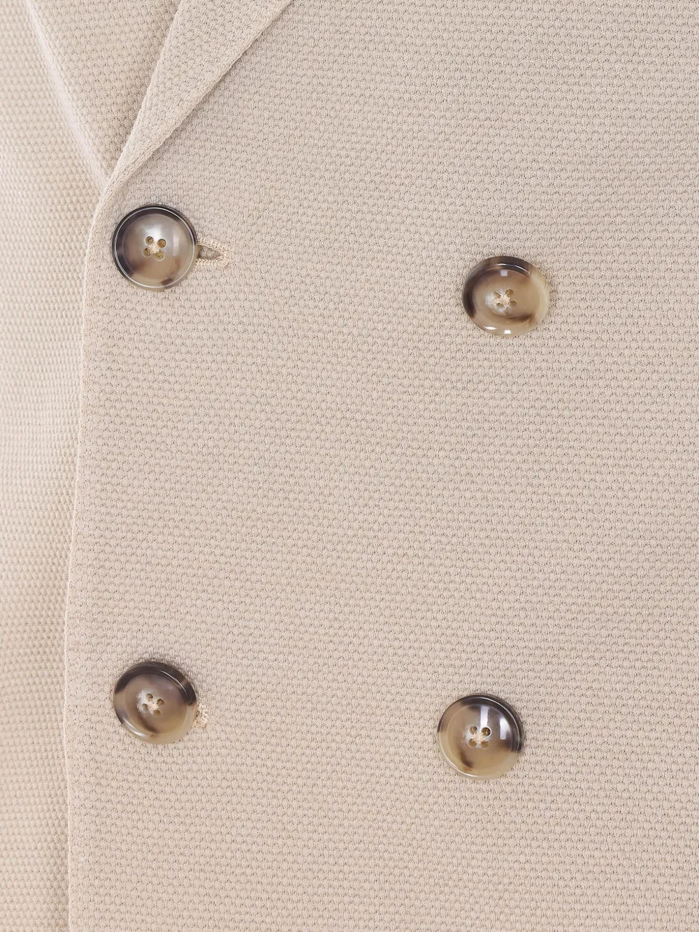  Circolo 1901 Double-breasted Button Jacket - Neutrals 