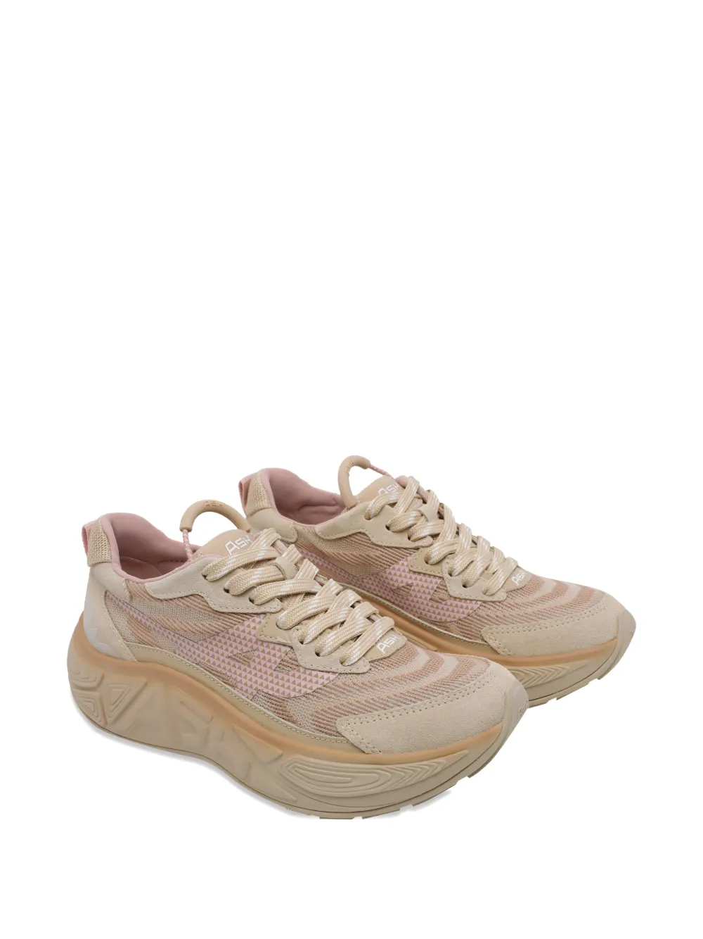 Ash Eagle round toe sneakers Beige