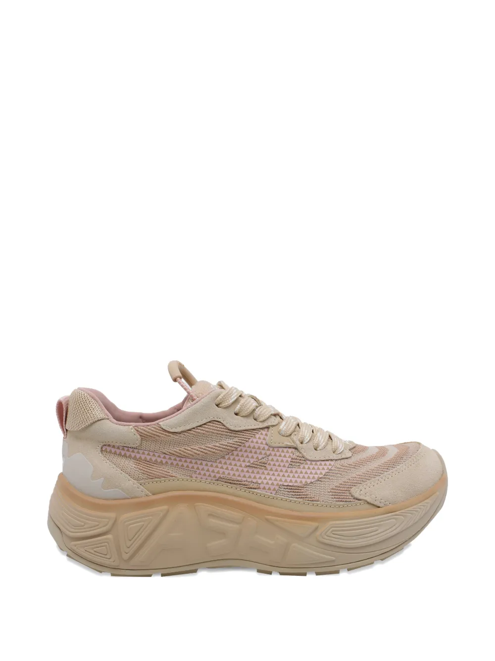 Ash Eagle round toe sneakers Beige