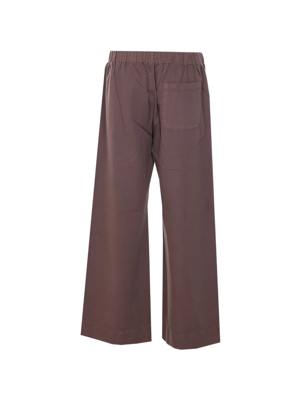  True Avenue Elasticated Trousers - Brown 