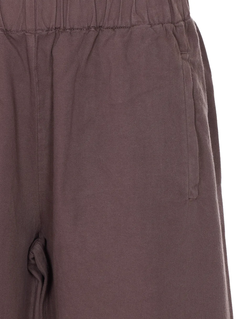  True Avenue Elasticated Trousers - Brown 