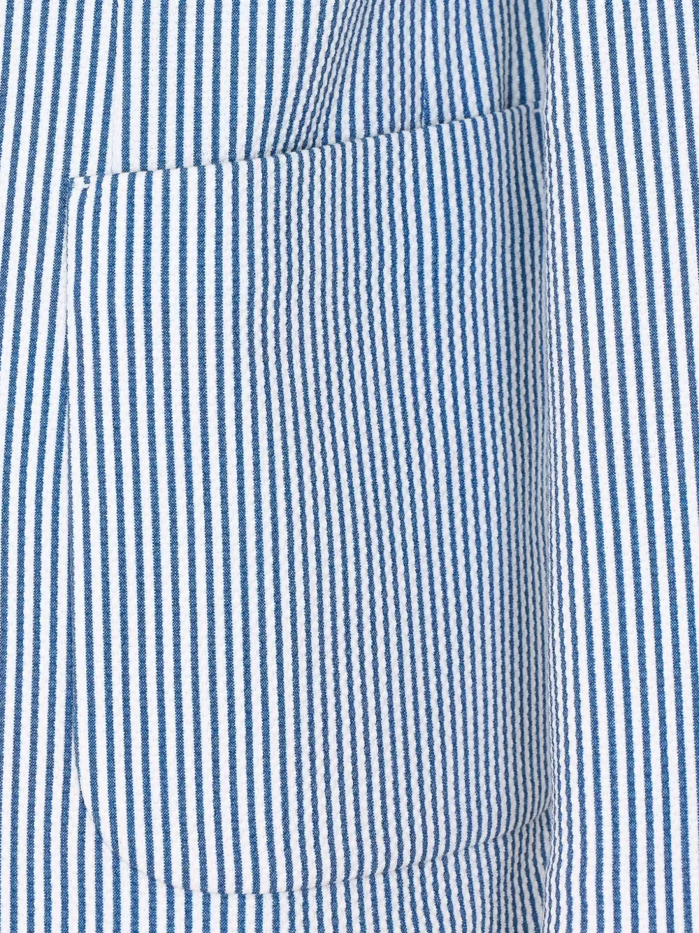  Circolo 1901 Striped Single-breasted Jacket - Blue 