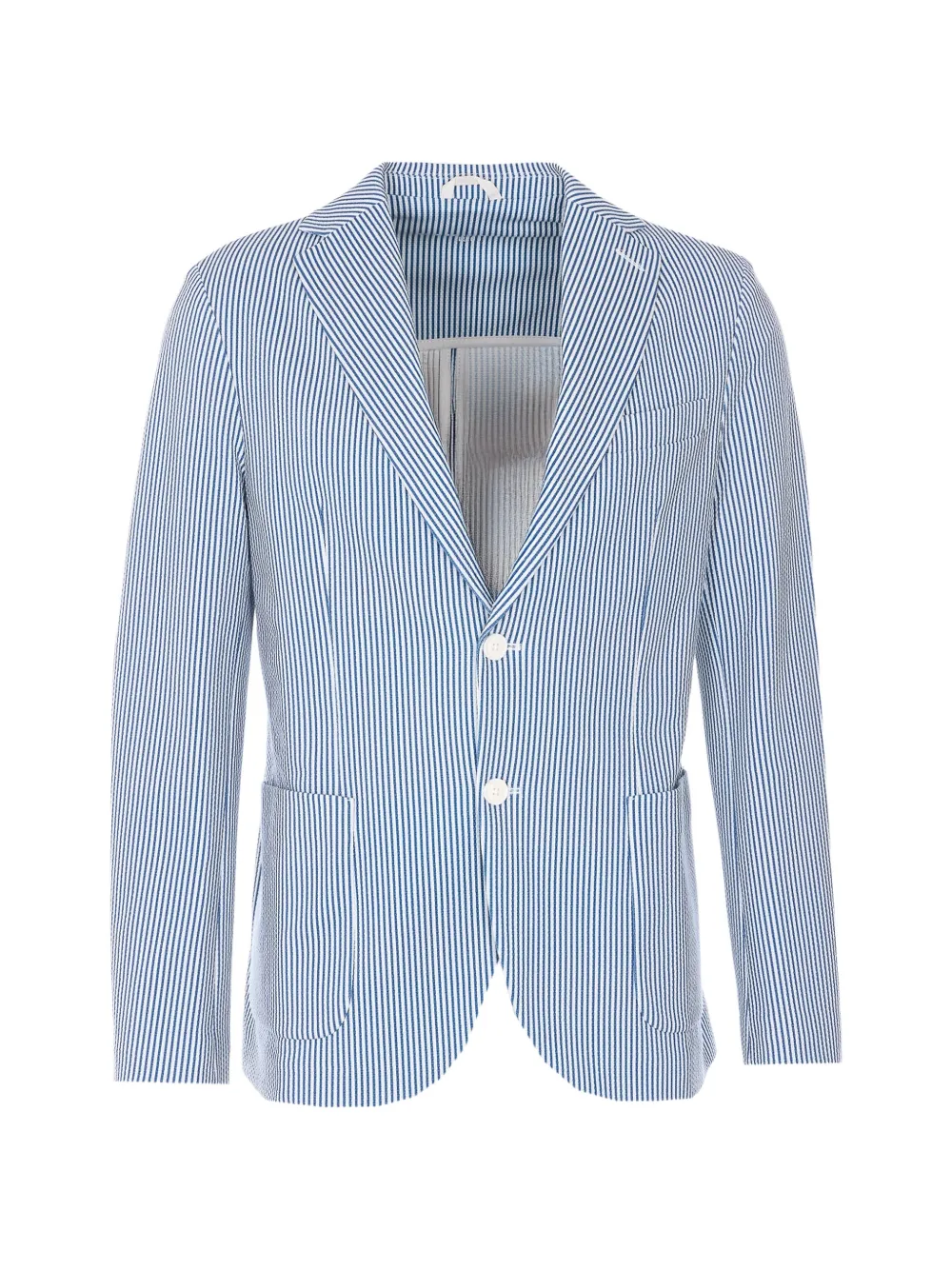 Circolo 1901 striped single-breasted jacket - Blu