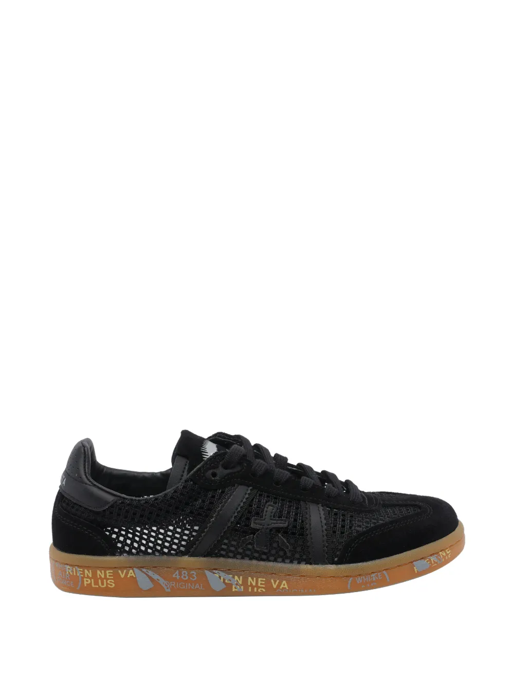 Premiata Bonnie 8286 sneakers met ronde neus Zwart