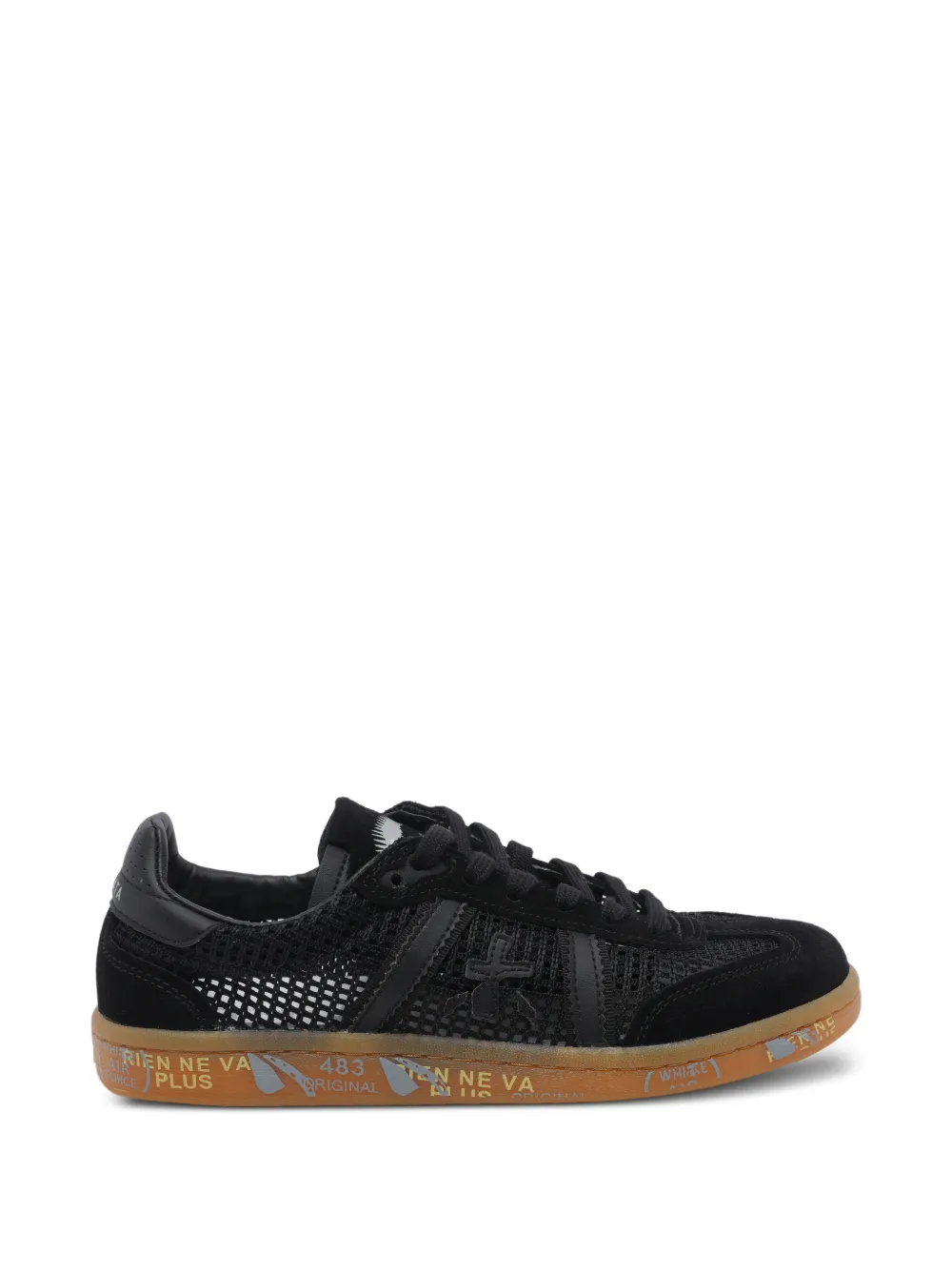 Premiata Bonnie 8286 sneakers met ronde neus Zwart