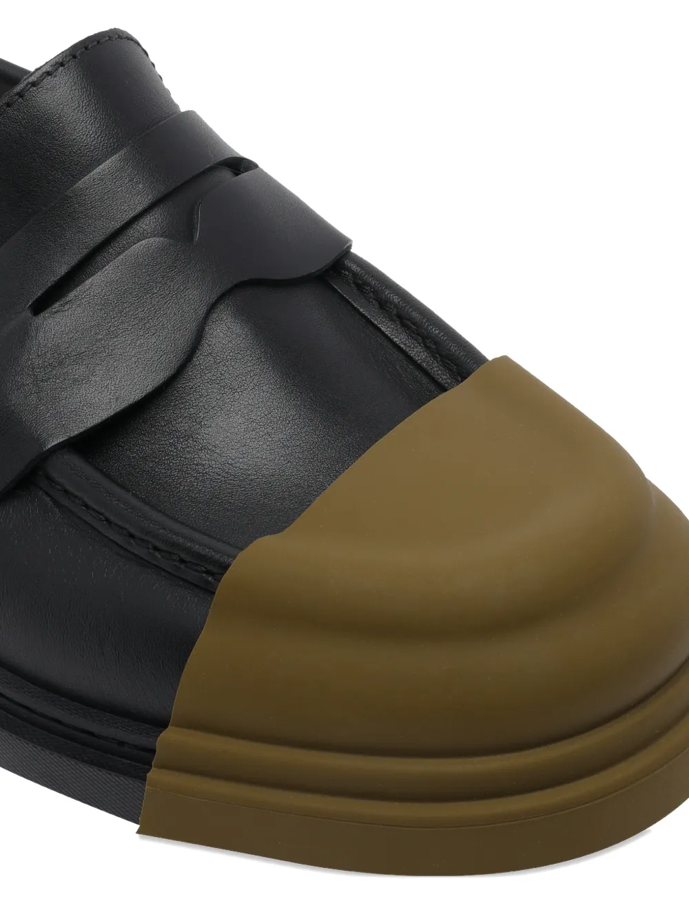 Camper Loafers met afneembare neus Zwart