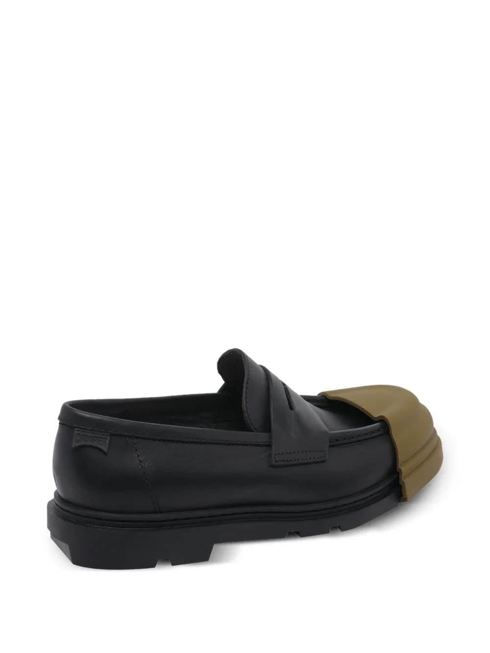  Camper Removable Toe Loafers - Black 